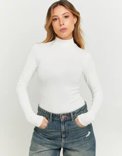 Body Basico Bianco a Coste^Tally Weijl Flash Sale