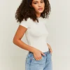 Body Basico Bianco a Maniche Corte^Tally Weijl Outlet