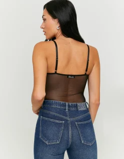 Body in Mesh con Strass^Tally Weijl Best Sale
