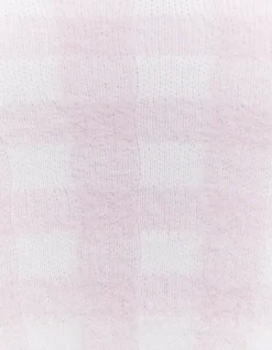 Bralette a Quadri Rosa in Maglia Morbida^Tally Weijl Best