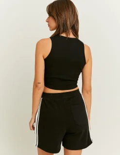 Canottiera Nera con Stampa^Tally Weijl Shop