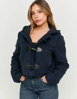 Cappotto Corto Navy con Cappuccio^Tally Weijl Cheap