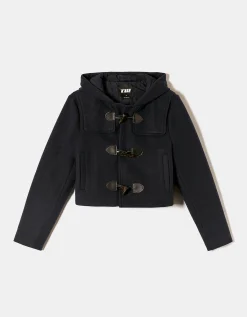 Cappotto Corto Navy con Cappuccio^Tally Weijl Cheap