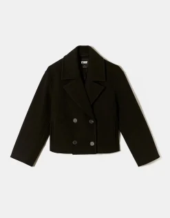 Cappotto Corto in Finta Lana^Tally Weijl Online