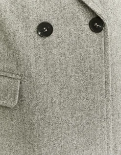 Cappotto in Finta Lana Grigio^Tally Weijl Clearance