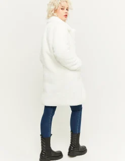 Cappotto lungo Bianco in pelliccia sintetica^Tally Weijl New