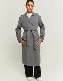 Cappotto Trench Grigio^Tally Weijl Hot
