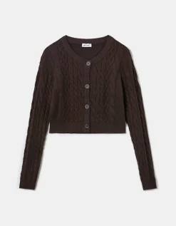 Cardigan In Maglia Intrecciata^Tally Weijl Discount