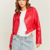 Chiodo In Similpelle Rosso^Tally Weijl Clearance