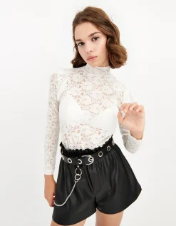 Cintura Nera con Borchie Piatte^Tally Weijl Store