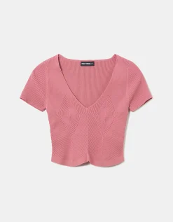 Crop Top In Maglia Basico^Tally Weijl Cheap