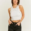 Crop Top in Maglia con Strass^Tally Weijl Shop