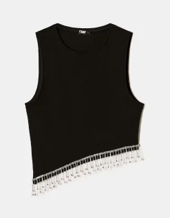 Crop Top da Festa con Strass^Tally Weijl Discount