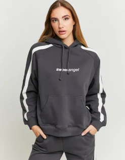 Felpa con Cappuccio Oversize Fantasia^Tally Weijl Best Sale