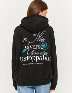 Felpa Fantasia Oversize Nera^Tally Weijl Online