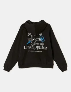 Felpa Fantasia Oversize Nera^Tally Weijl Online