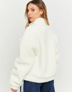 Felpa in Sherpa Oversize con Patch^Tally Weijl Online