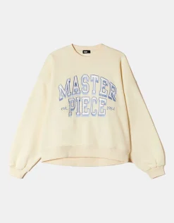 Felpa Oversize Bianca con Patch^Tally Weijl Hot
