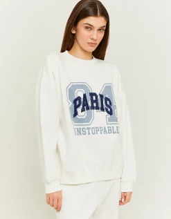 Felpa Oversize Fantasia Grigia^Tally Weijl Sale