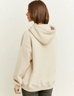 Felpa Oversize Grigia con Stampa^Tally Weijl Cheap