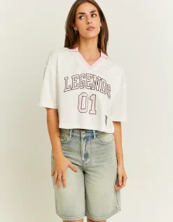 Football T-shirt^Tally Weijl Hot
