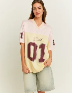 Football T-shirt Bianca e^Tally Weijl Cheap