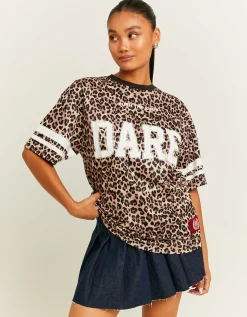 Football T-shirts Stampa Animalier Leo^Tally Weijl Shop