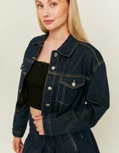 Giacca di Jeans Scuro^Tally Weijl Cheap