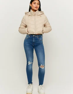 Giacca Imbottita Corta Beige^Tally Weijl Sale