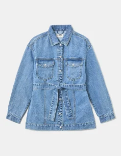 Giacca In Denim Con Cintura^Tally Weijl Store