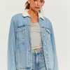 Giacca in Denim con Pelliccia Teddy^Tally Weijl Shop