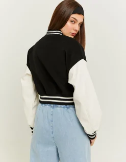 Giacca Varsity Corta Nera^Tally Weijl Cheap
