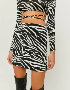 Gonna Corta Stampa Animalier^Tally Weijl Flash Sale