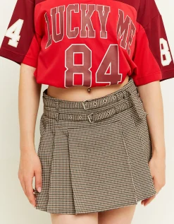 Gonna Pantalone a Quadri con Doppia Cintura^Tally Weijl Hot