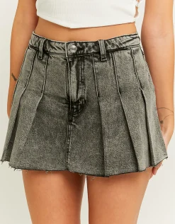 Gonna Pantalone in Jeans Plissettata^Tally Weijl Fashion