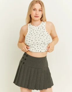 Gonna Pantalone Plissettata a Righe^Tally Weijl Clearance