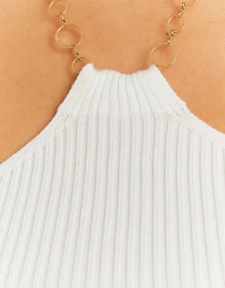 Halter Top in Maglia con Catena^Tally Weijl Outlet