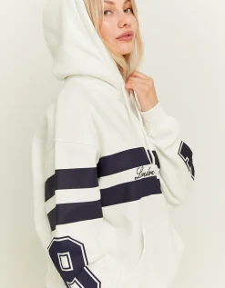 Hoodie Oversize con Stampa Collegiale^Tally Weijl Flash Sale