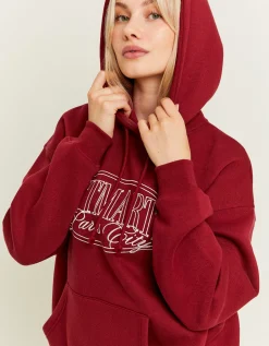 Hoodie Oversize con Stampa Collegiale^Tally Weijl Hot