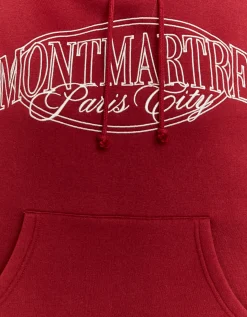 Hoodie Oversize con Stampa Collegiale^Tally Weijl Hot