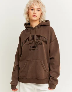 Hoodie Oversize Fantasia Effetto Denim Wash^Tally Weijl Store