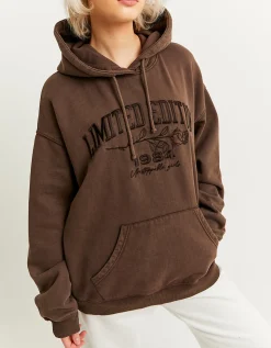 Hoodie Oversize Fantasia Effetto Denim Wash^Tally Weijl Store