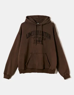 Hoodie Oversize Fantasia Effetto Denim Wash^Tally Weijl Store