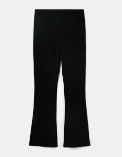 Leggings A Zampa con Spacco Frontale Neri^Tally Weijl Sale