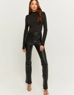 Leggings a Zampa in Similpelle Neri^Tally Weijl New
