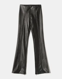 Leggings a Zampa in Similpelle Neri^Tally Weijl New