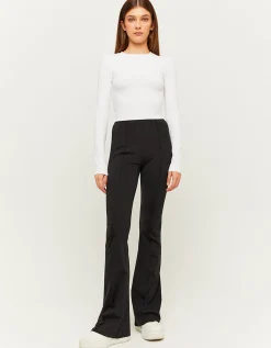 Leggings A Zampa Neri con Volants^Tally Weijl New