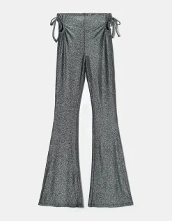 Leggings Cut Out in Lurex Grigi^Tally Weijl Best