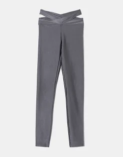 Leggings Skinny Grigi Effetto Lucido^Tally Weijl Cheap