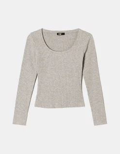 Maglietta Basica a Costine^Tally Weijl Flash Sale